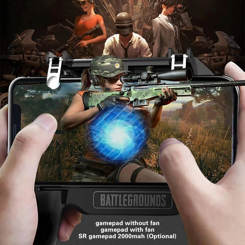 Mobile Game Trigger Controller for PUBG & Free Fire
