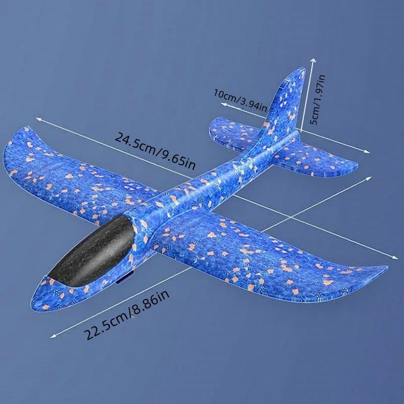 Glowing Foam Glider Launcher – Shoot, Soar & Shine Outdoors!