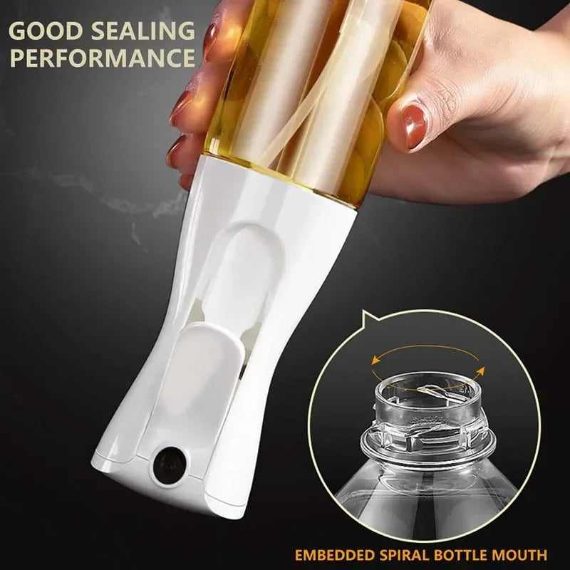 2-in-1 Oil Spray Bottle – Precision & Control for Healthier Cooking