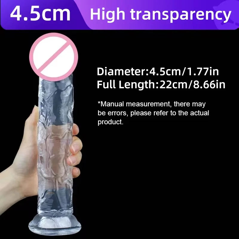 Realistic Suction Cup Dildo for Women