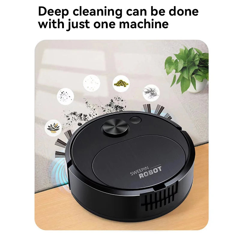 3-in-1 Smart Sweeping Robot Vacuum Cleaner