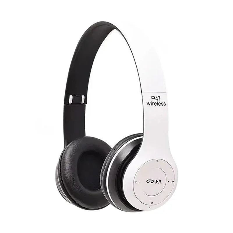 Stereo P47 Headset 5.0 Bluetooth Headset Folding Wireless
