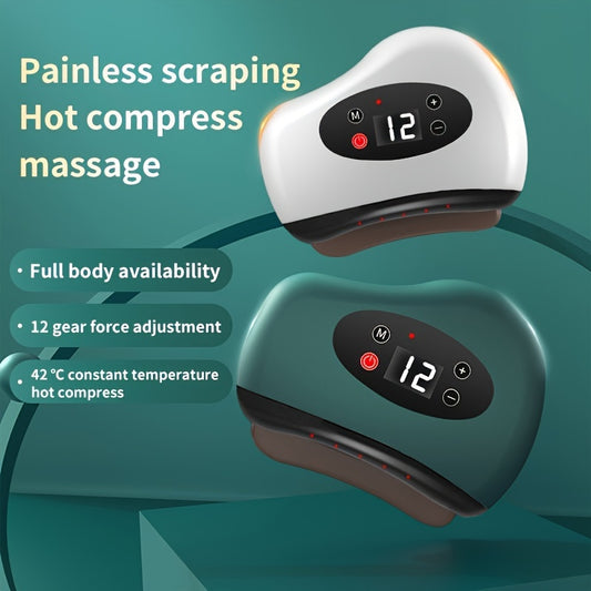 Electric Red Light Photothermal Scraping Massage Tool - Clickilix