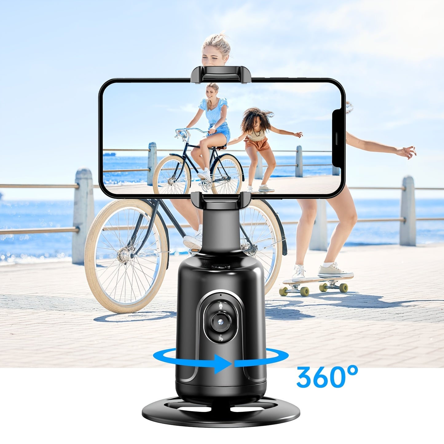 Auto Face Tracking Tripod for Vlogging & Streaming