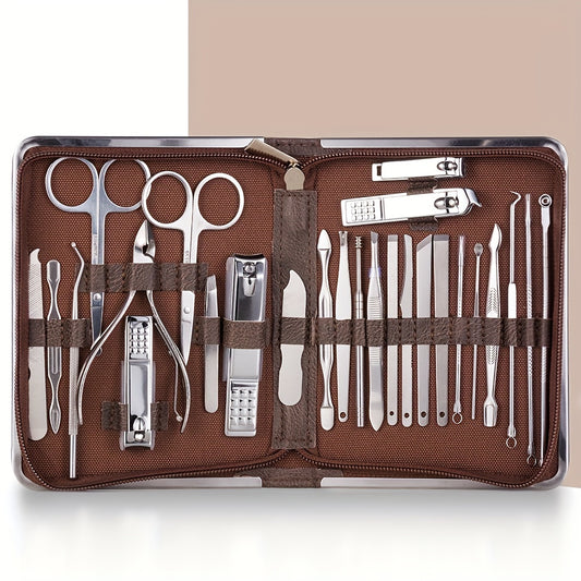 11/26pcs Stainless Steel Nail Clipper Set - Clickilix