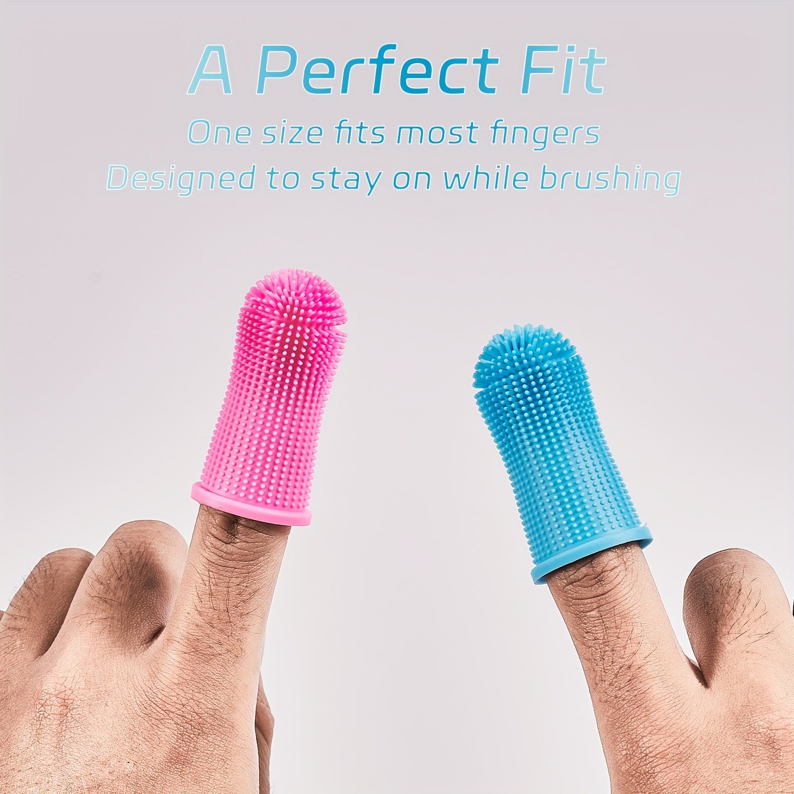 Soft Silicone Pet Toothbrush for Dogs & Cats - Clickilix