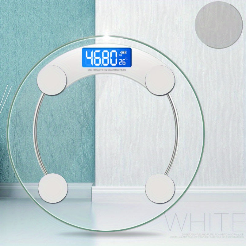 Smart Digital Bathroom Scale with LCD Display - Clickilix