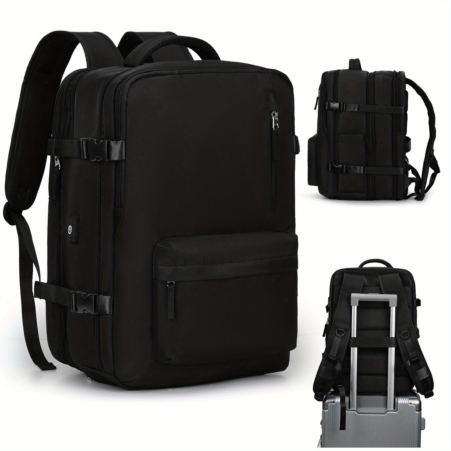 Large Waterproof Travel & Hiking Backpack