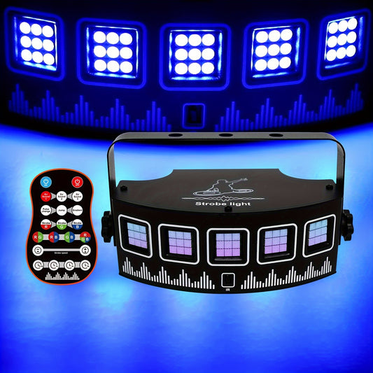 USB-Powered YSH LED Stage Lighting Kit with Remote - Clickilix