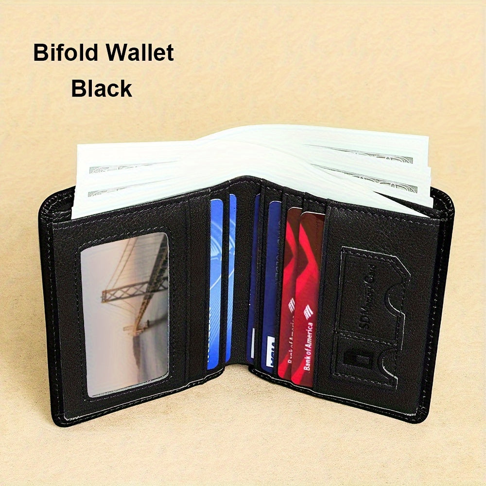 Vintage RFID Leather Wallet for Men