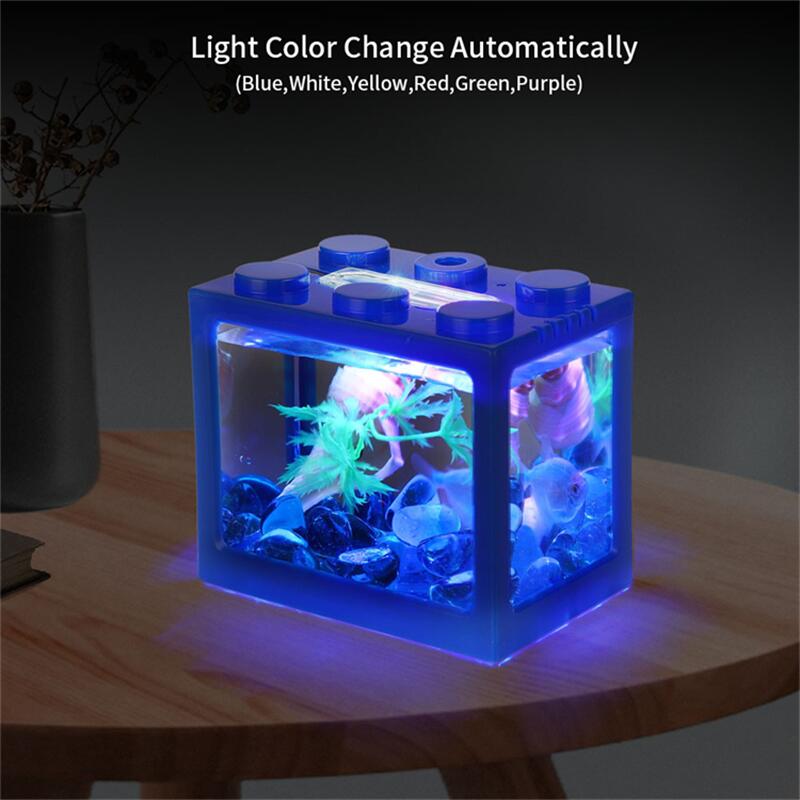 High-Quality Mini Plastic Fish Tank – Compact & Clear - Clickilix