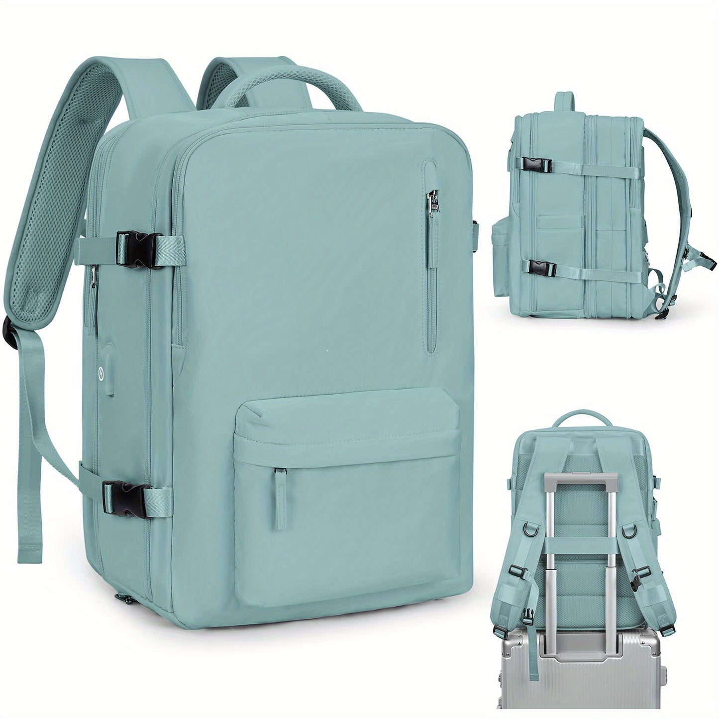 Large Waterproof Travel & Hiking Backpack