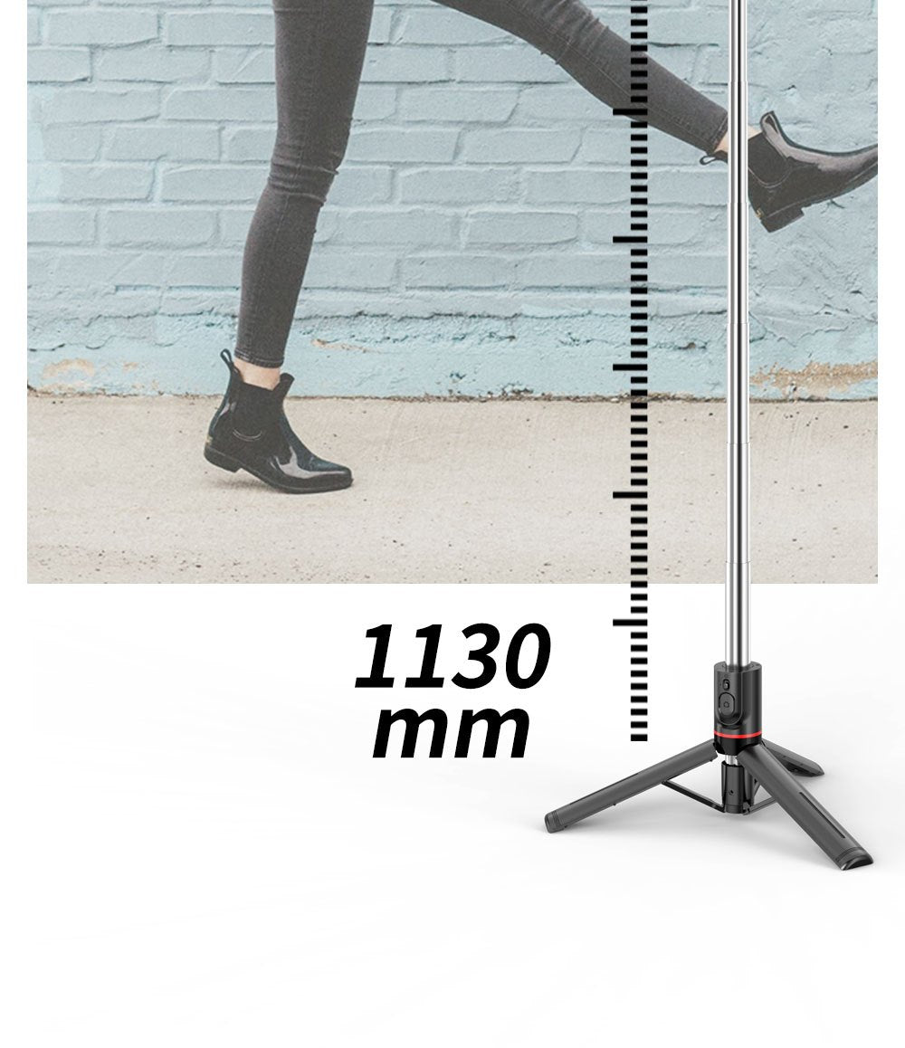 Selfie Stick Tripod with Wireless Remote