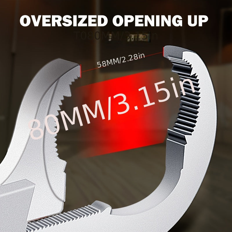 Universal Adjustable Wrench for Faucet & Sink Repairs - Clickilix