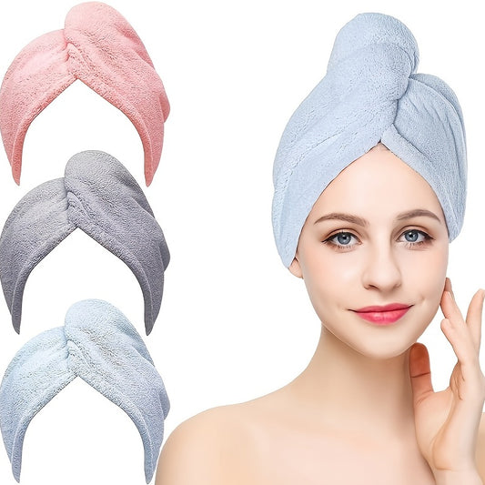 Super Absorbent Microfiber Hair Towel Wrap