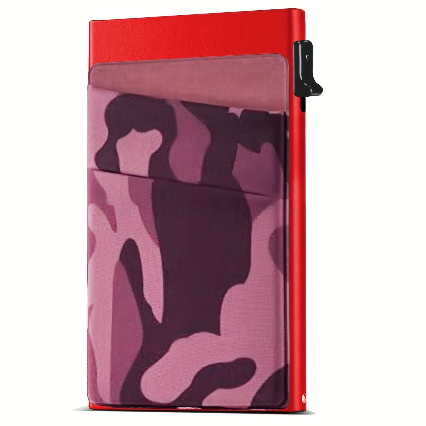 Automatic Pop-Up Credit Card Holder, RFID Blocking Men's Business Card Wallet - Clickilix