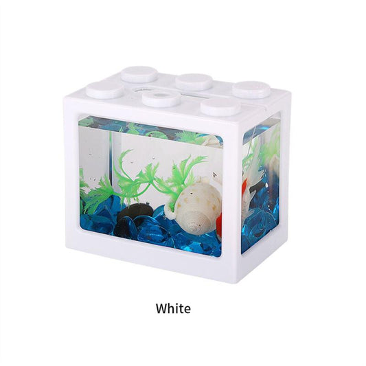 High-Quality Mini Plastic Fish Tank – Compact & Clear - Clickilix