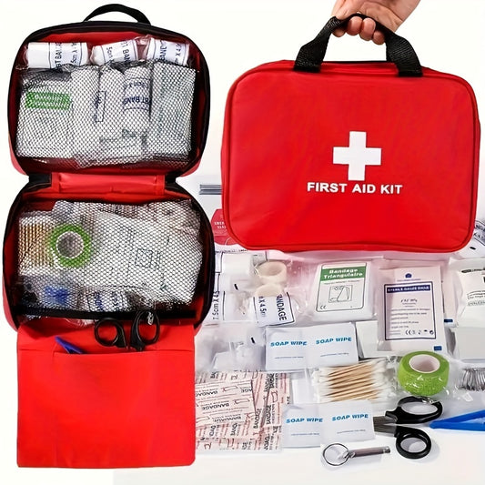 188/208pcs Outdoor First Aid Kit with Equipment