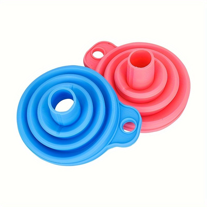 Flexible Long Neck Silicone Funnel