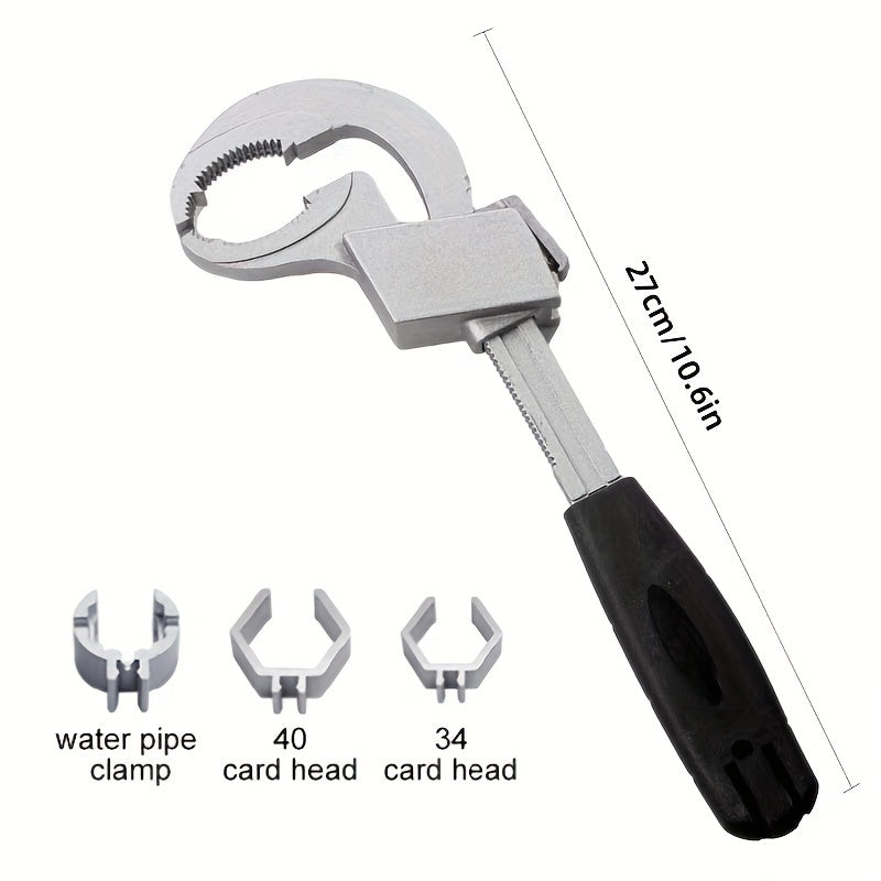Universal Adjustable Wrench for Faucet & Sink Repairs - Clickilix