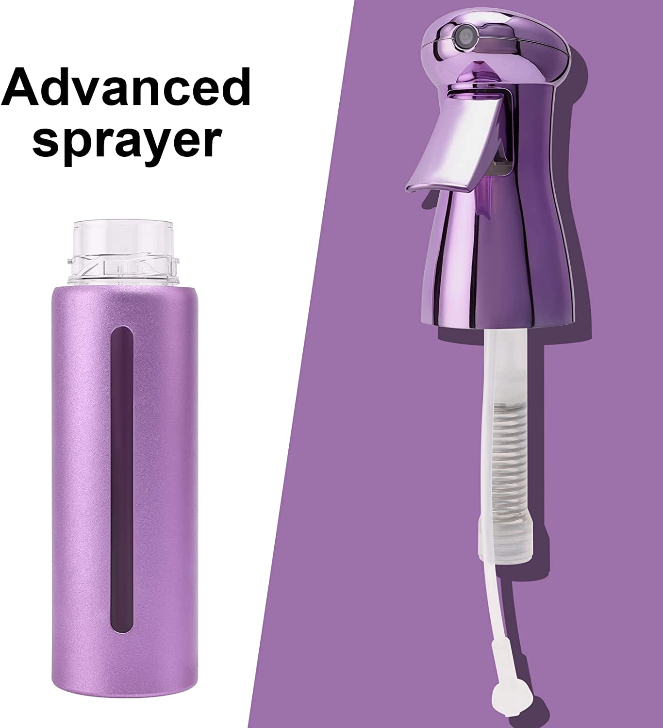 Automatic Electroplating Spray Bottle for Hair & Sanitizing