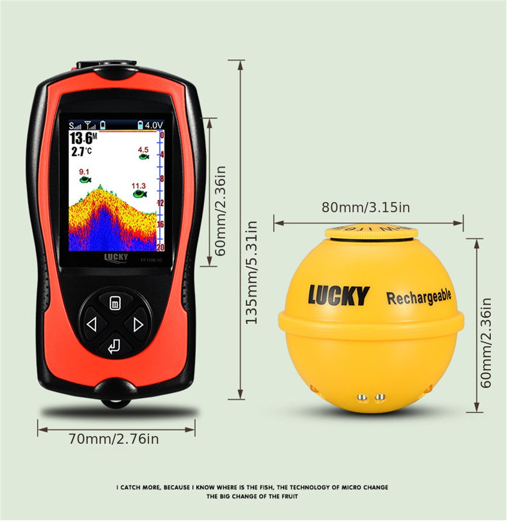 LUCKY Wireless Portable Fish Finder Sonar