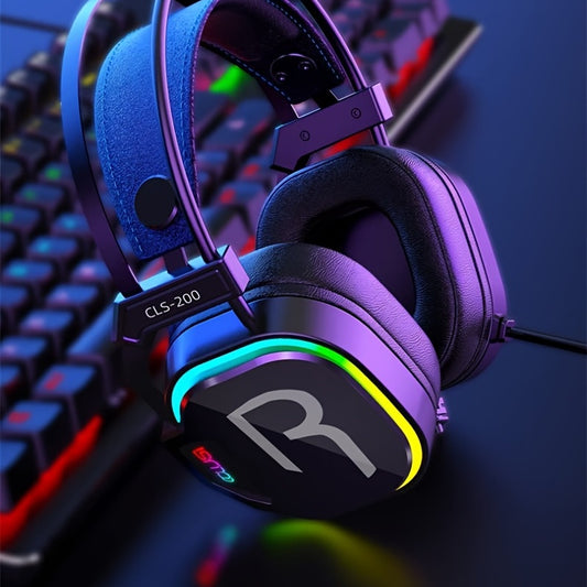 COLUSI CLS-200 RGB Gaming Headset – Surround & Mic - Clickilix