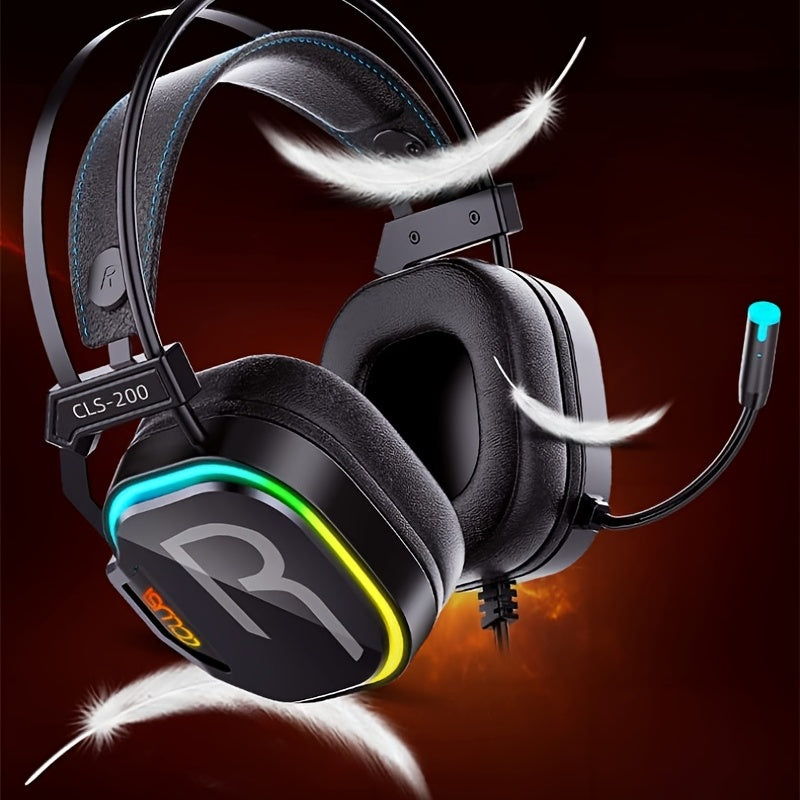 COLUSI CLS-200 RGB Gaming Headset – Surround & Mic - Clickilix
