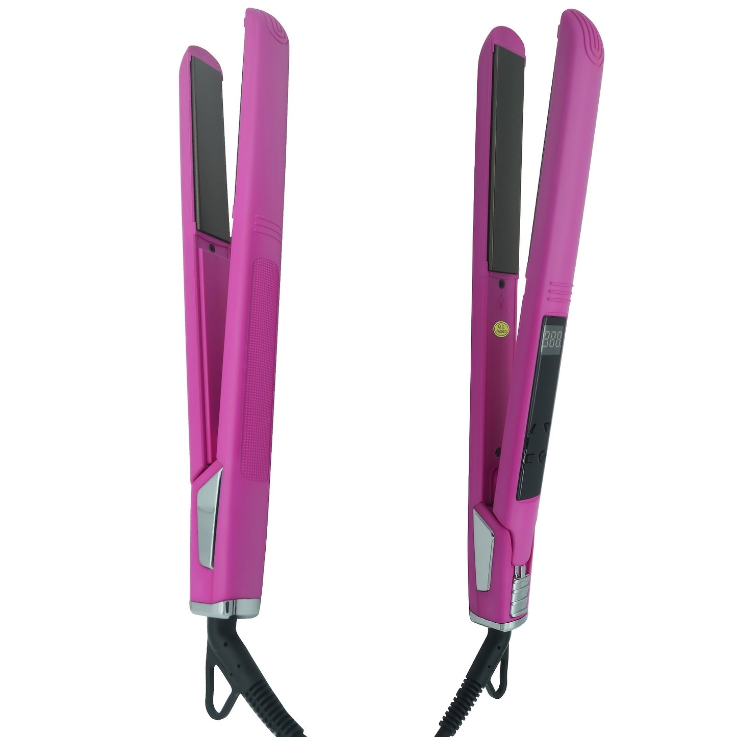 2-in-1 Tourmaline Hair Straightener – Flat & Curling Iron - Clickilix