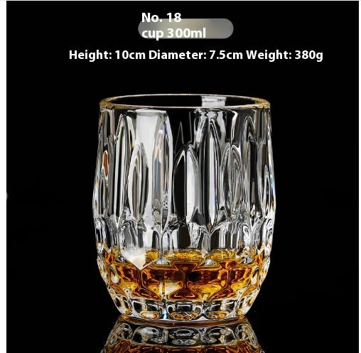 Crystal Whiskey Cocktail Glass – Elegant Bar Drinkware