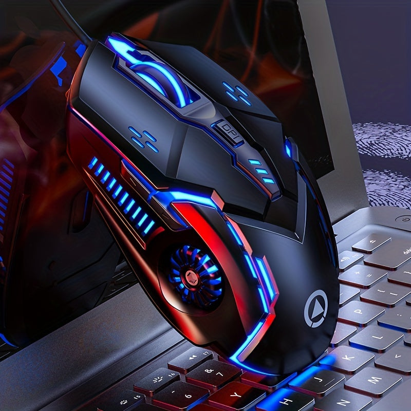 Mechanical Wired Gaming Mouse for PC & Laptop - Clickilix
