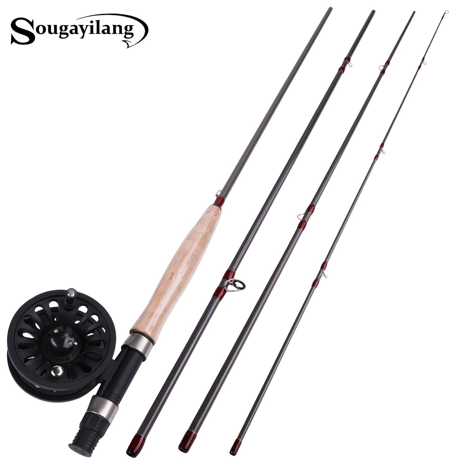 Sougayilang Fly Fishing Rod & Reel Set – All Levels - Clickilix