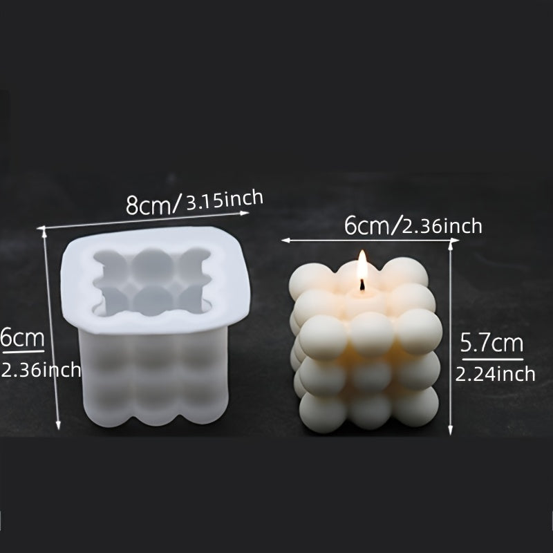 3D Silicone Molds for Candles & Soaps