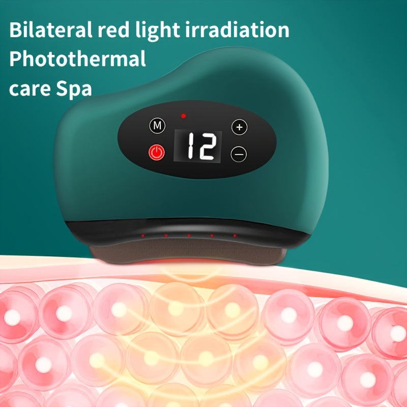 Electric Red Light Photothermal Scraping Massage Tool - Clickilix