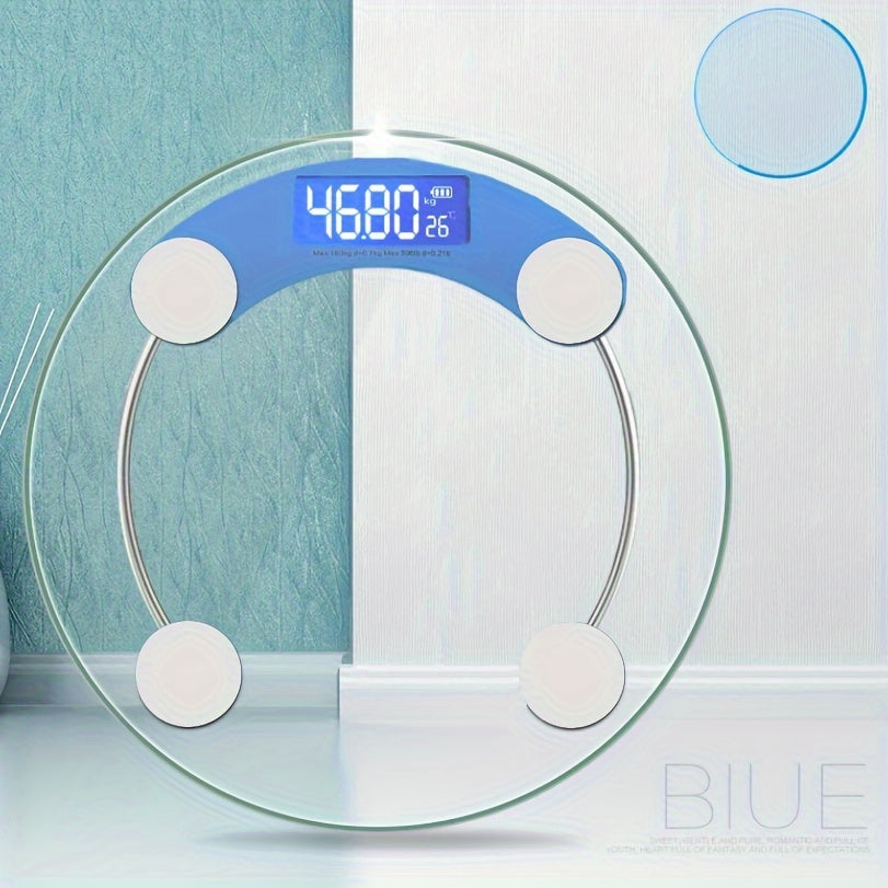 Smart Digital Bathroom Scale with LCD Display - Clickilix