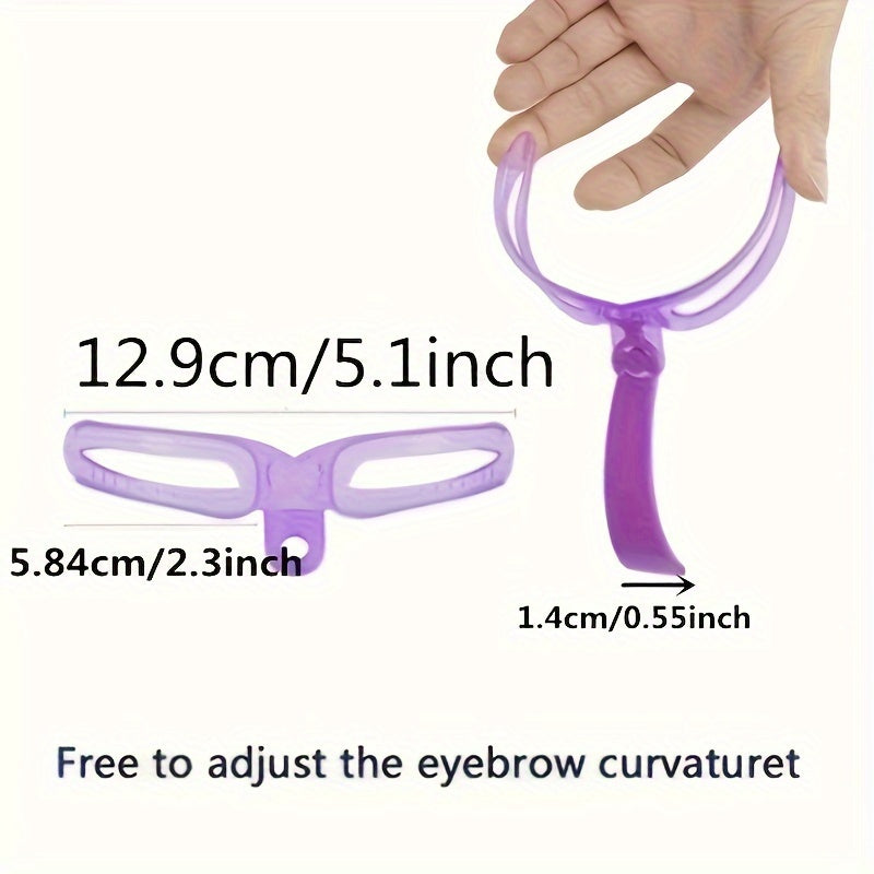 Eyebrow Shaping Kit with 8 Styles & Trimmer Tool - Clickilix