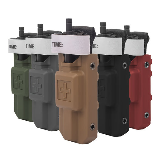 One-Handed Tourniquet with Holder – First Aid Kit