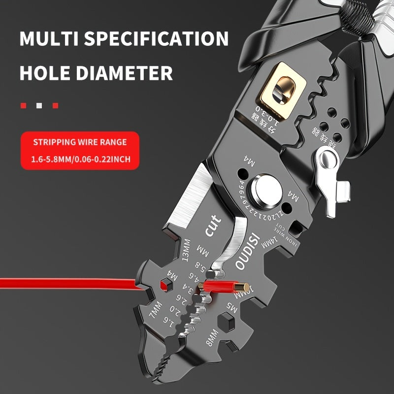 Multifunctional Crimping & Wire Stripping Pliers Tool - Clickilix