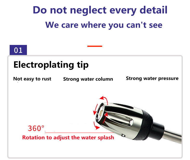 Portable High Pressure Water Spray Gun