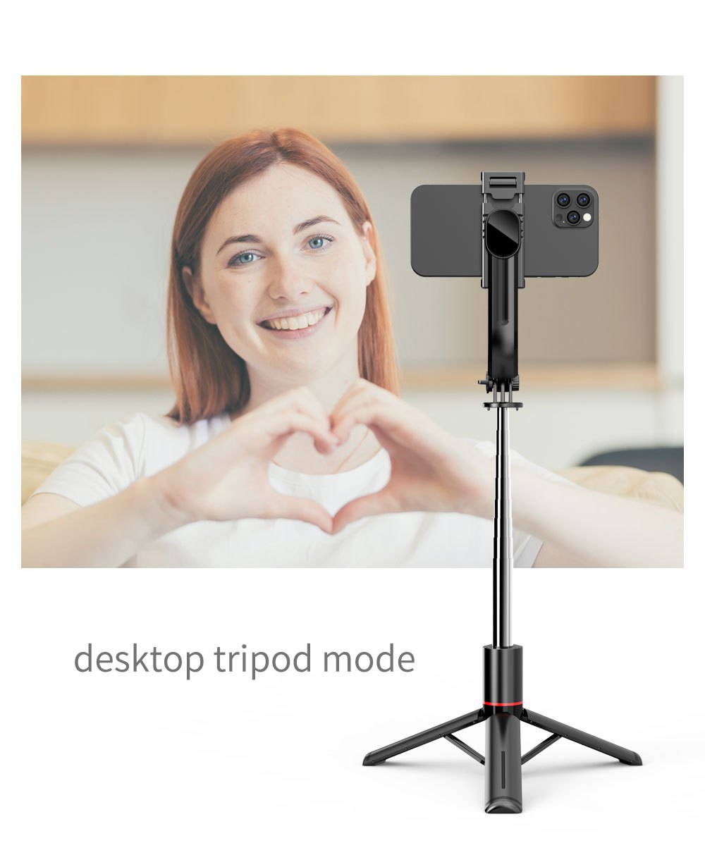 Selfie Stick Tripod with Wireless Remote