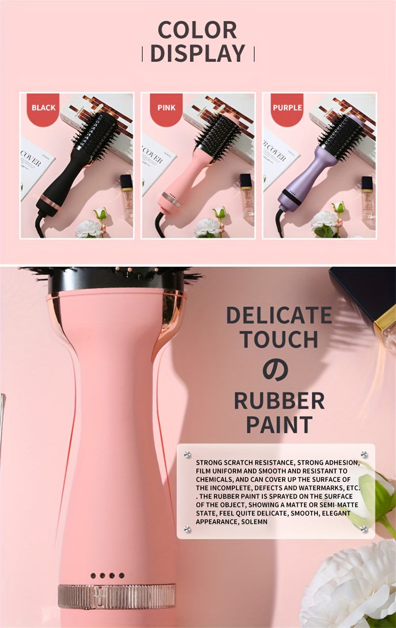 3-in-1 Hot Air Brush Hair Dryer Tool