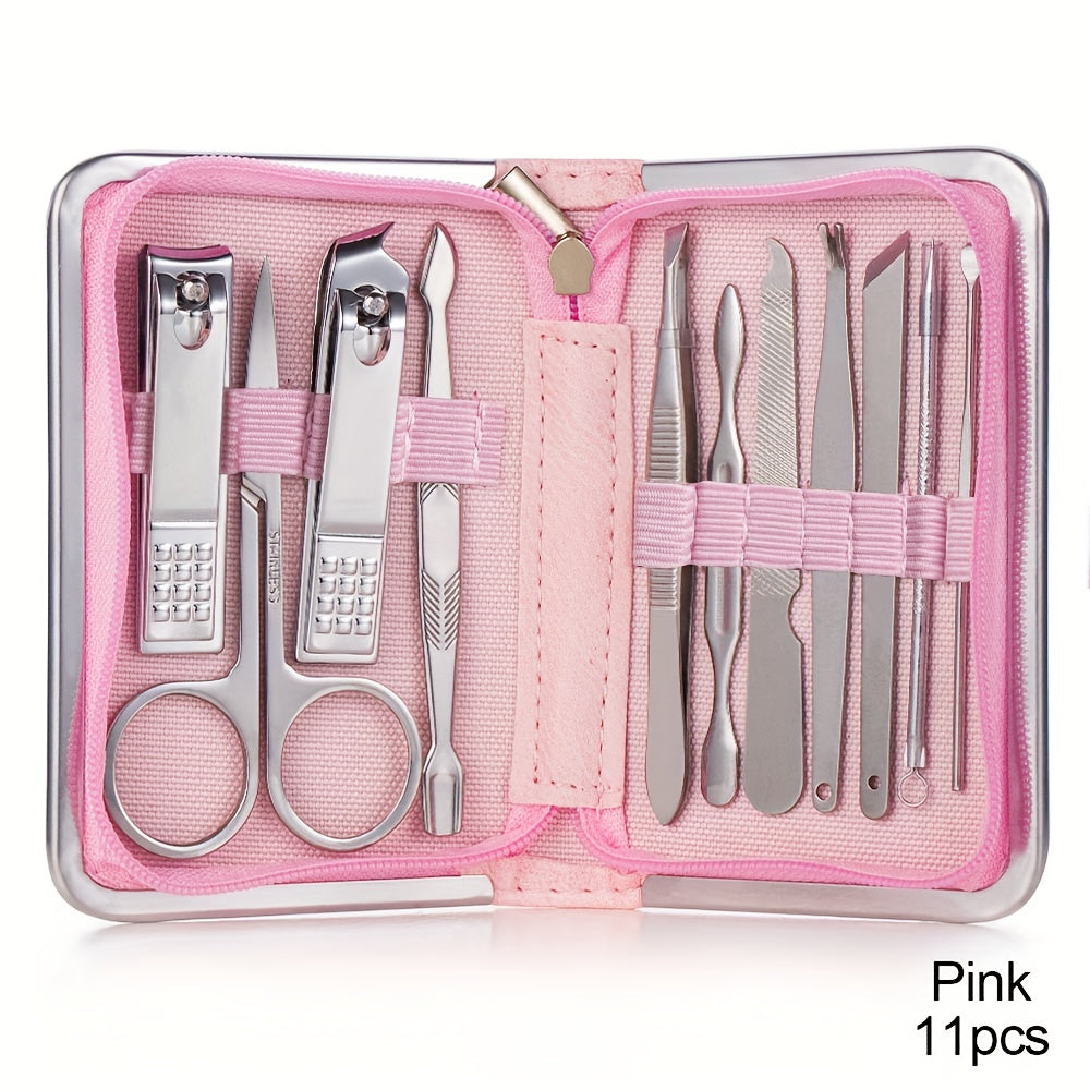 11/26pcs Stainless Steel Nail Clipper Set - Clickilix