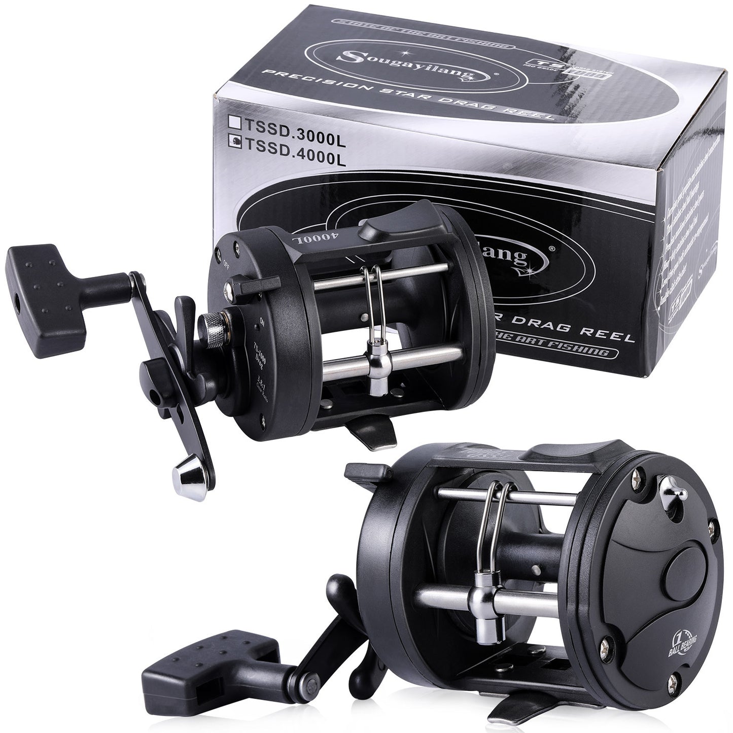 Sougayilang Saltwater & Freshwater Spinning Reel for Anglers - Clickilix