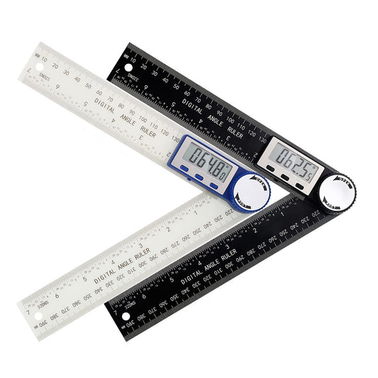 2-in-1 Digital Angle Finder Ruler – 7" / 200mm Tool - Clickilix