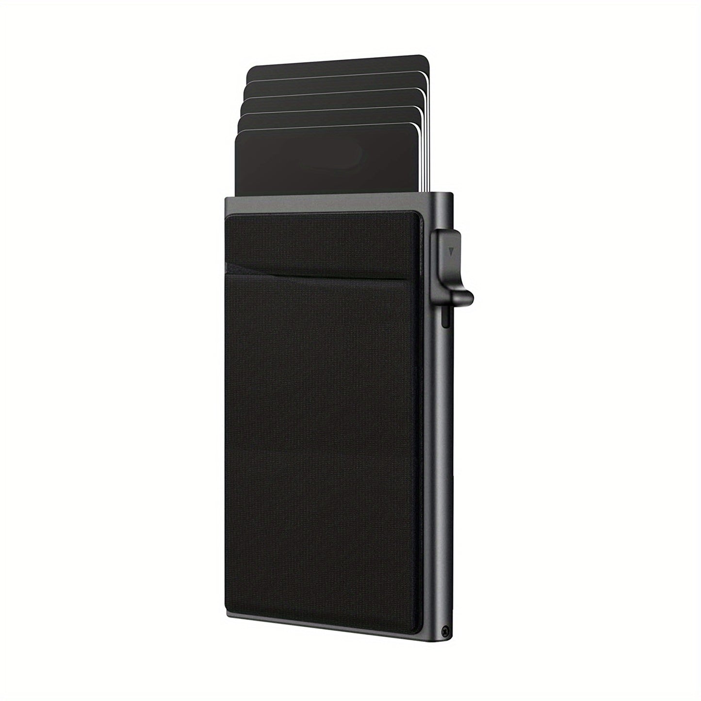 Automatic Pop-Up Credit Card Holder, RFID Blocking Men's Business Card Wallet - Clickilix