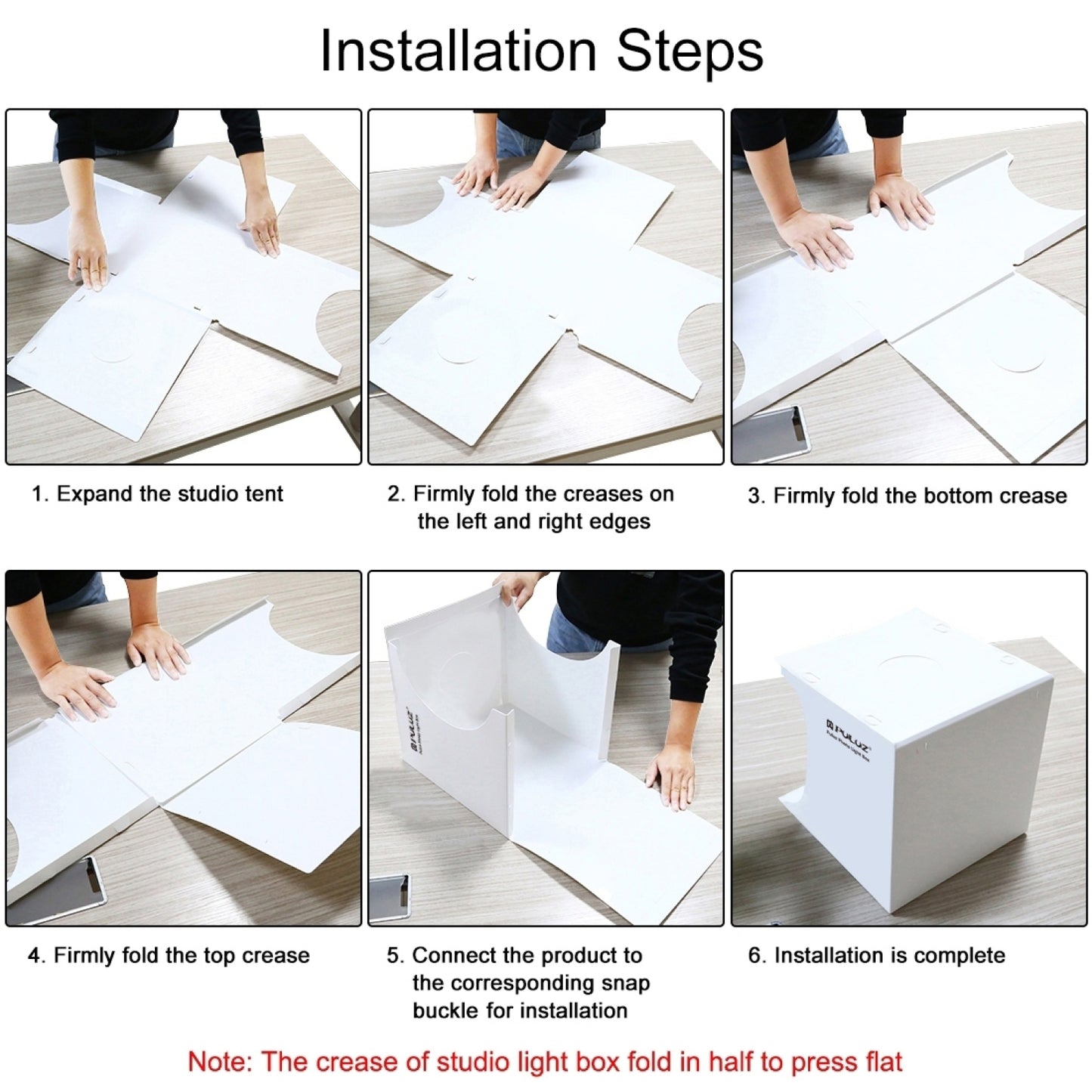 Portable LED Photo Studio Light Box