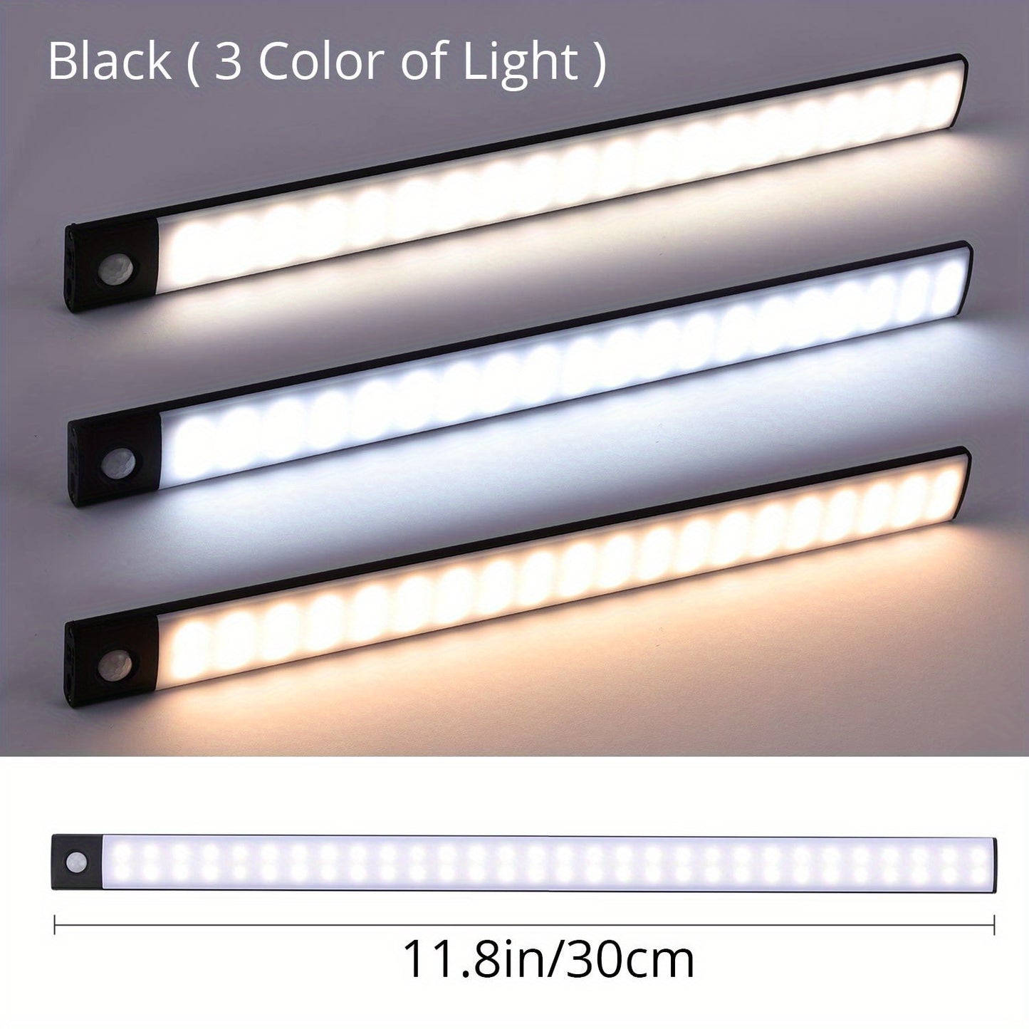 LED Motion Sensor Cabinet Light Rechargeable