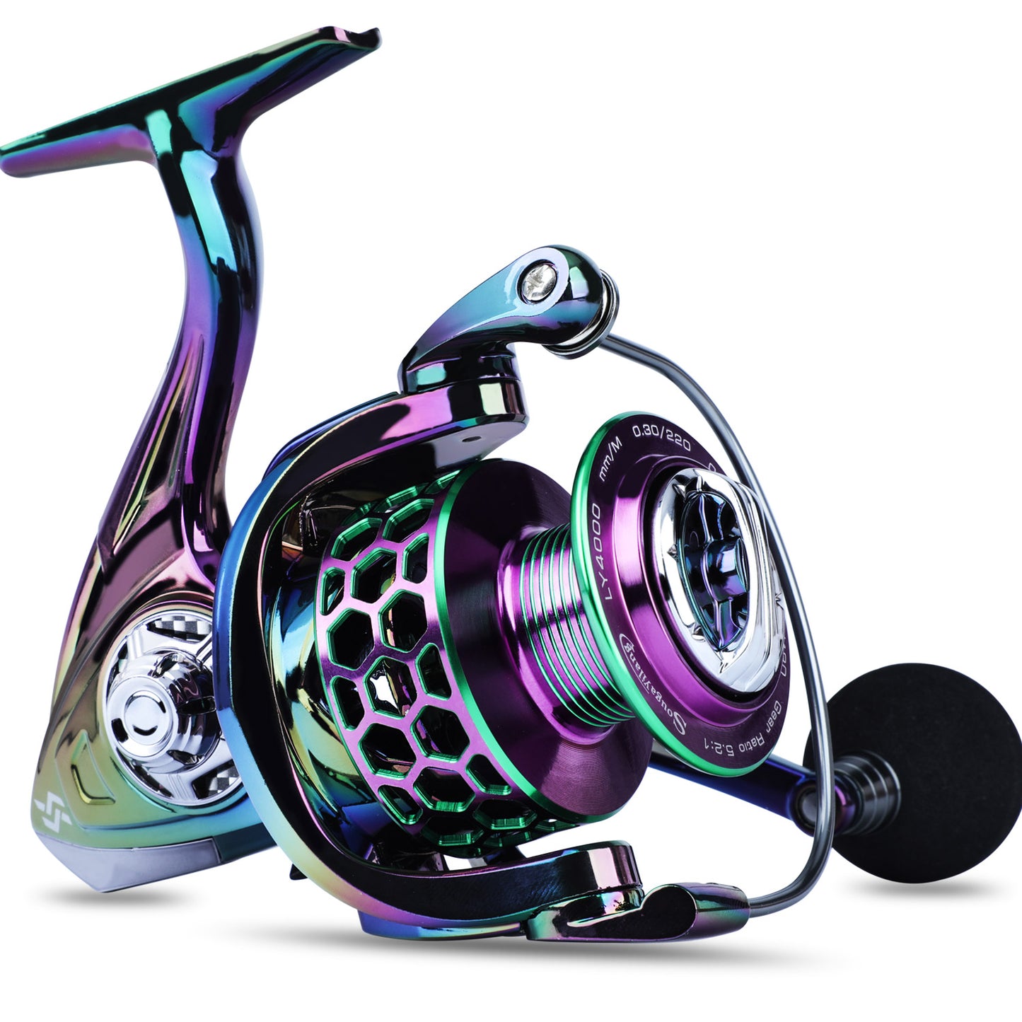 Sougayilang Ultra Smooth Spinning Fishing Reel, 13+1BB - Clickilix