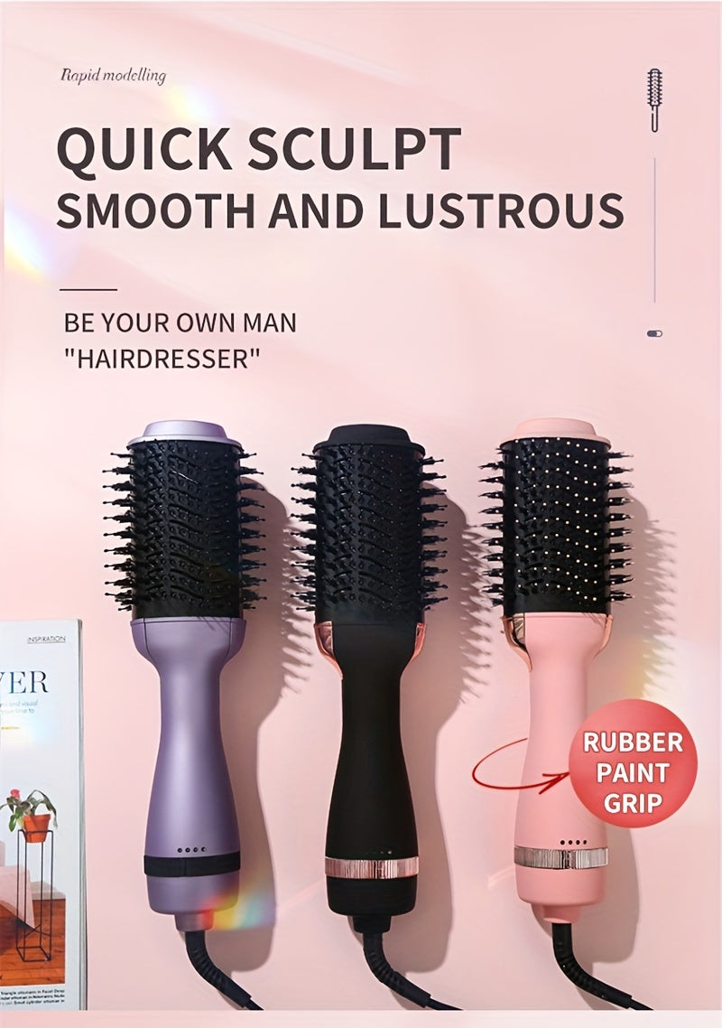 3-in-1 Hot Air Brush Hair Dryer Tool