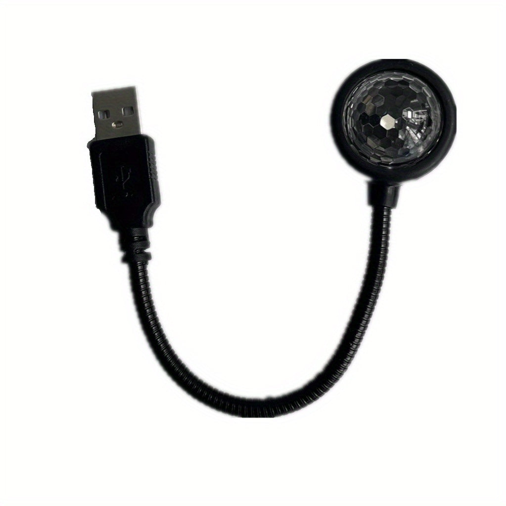 USB Music Control Car Starry Night Light